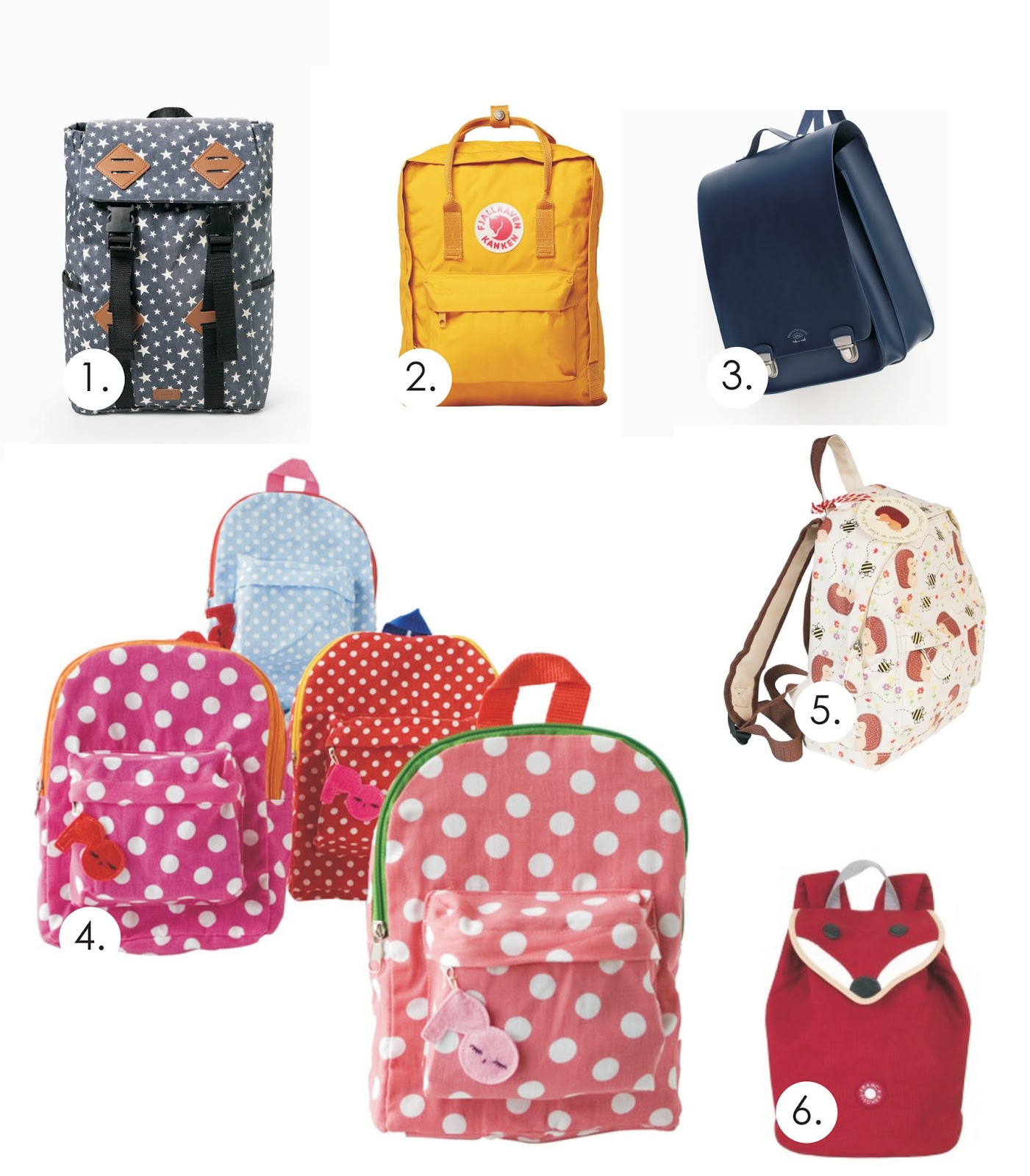 mochilas infantiles