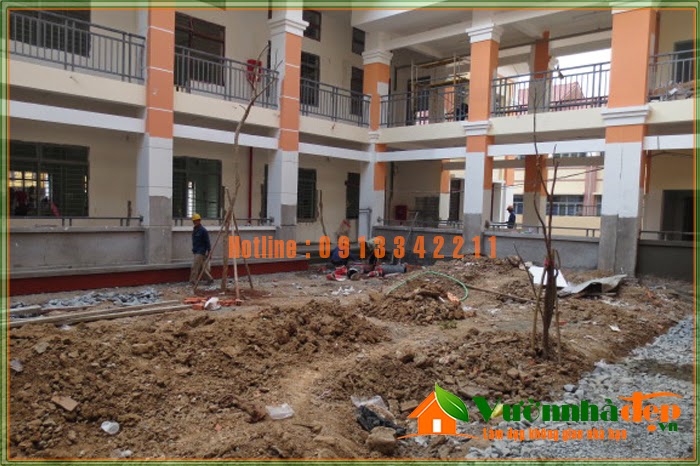 Thiết kế thi công sân vườn, thiết kế vườn cây ăn trái.LH : 09133.42211 - 5