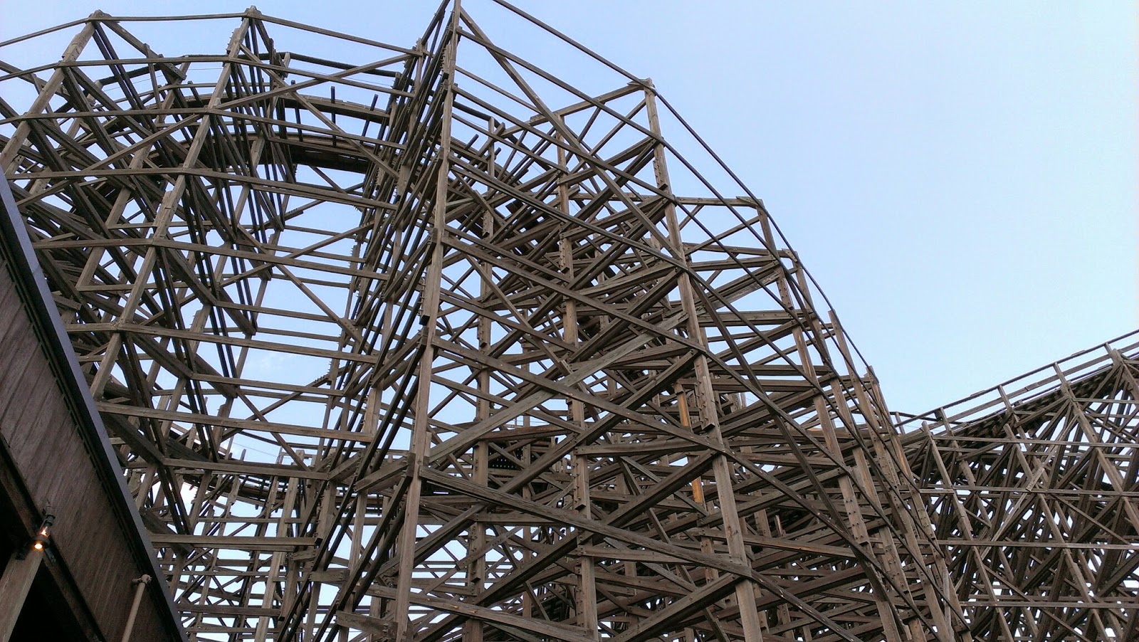 Physics Class Trip at Knott's Berry Farm Phil's America Exchange Year