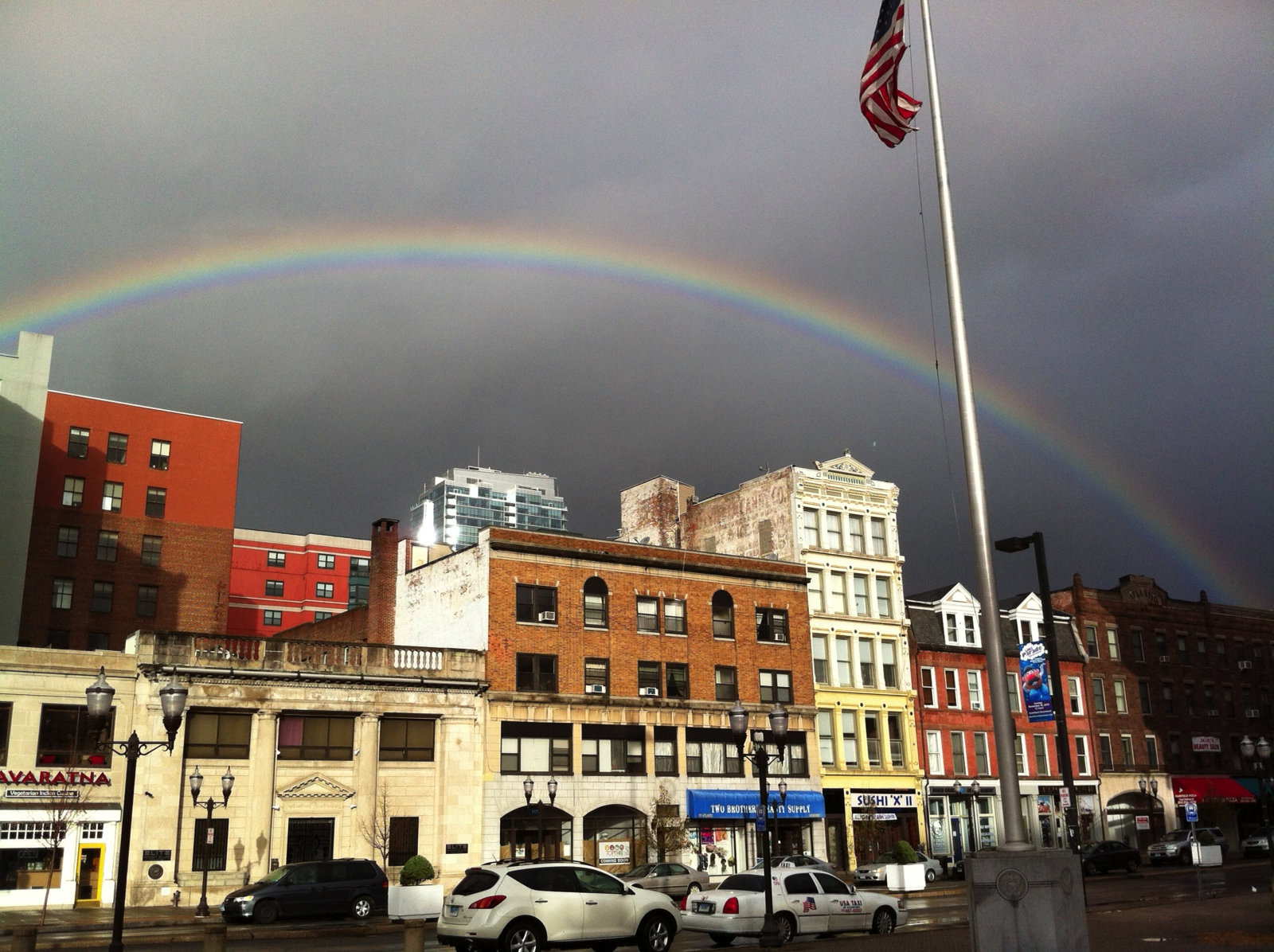 Stamford Downtown Events gold at the end of the rainbow in stamford