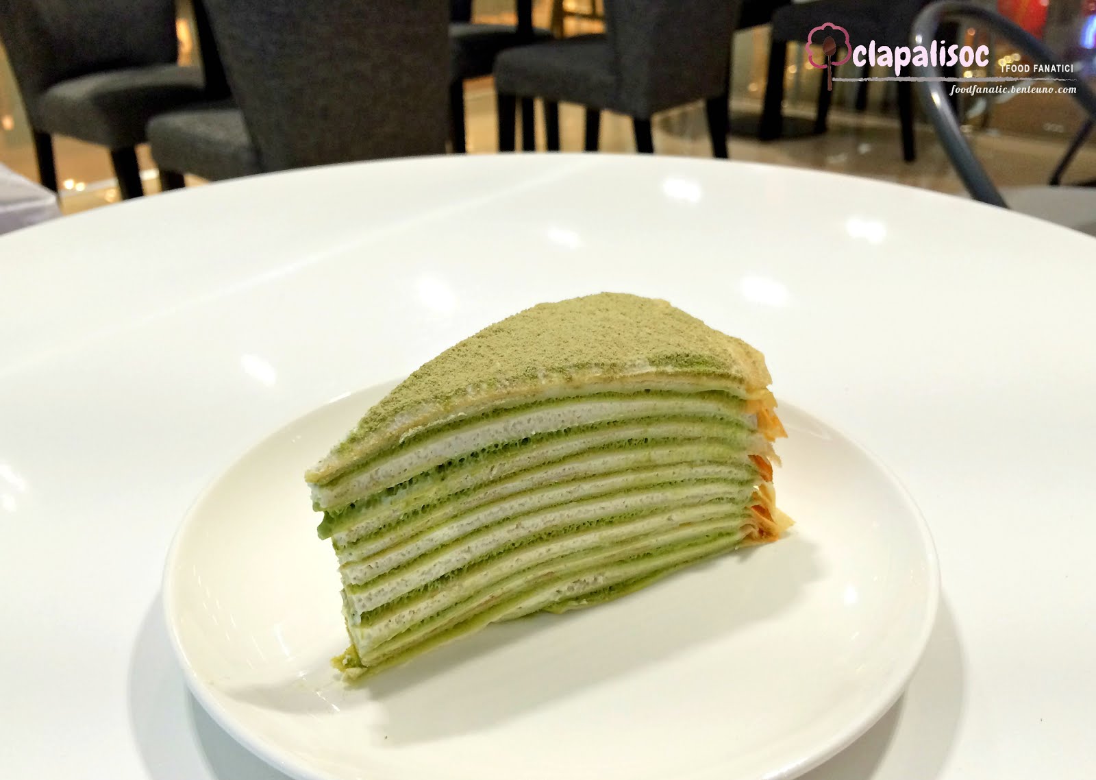 Everything Green Tea Matcha Mille Crepe from Paper Moon Cafe