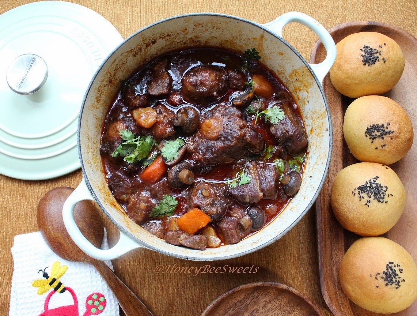 Honey Bee Sweets Beef Chuck and Oxtail Stew