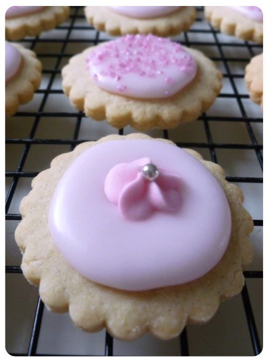 Suzie Makes Rose Water Biscuits