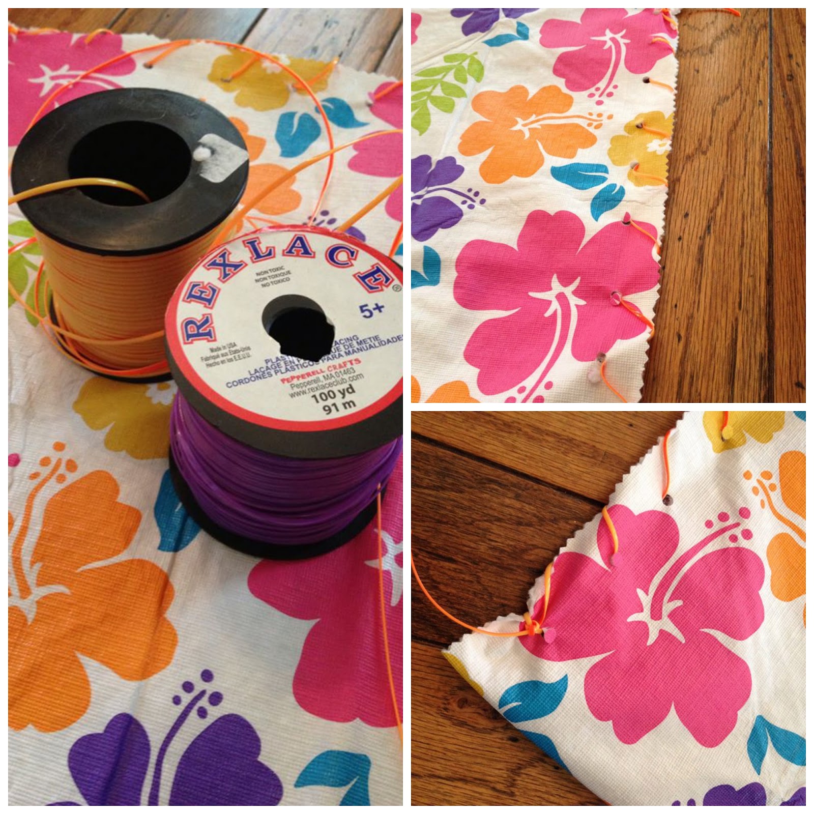 Crafty Texas Girls Craft It Sit Upon using a Vinyl Tablecloth