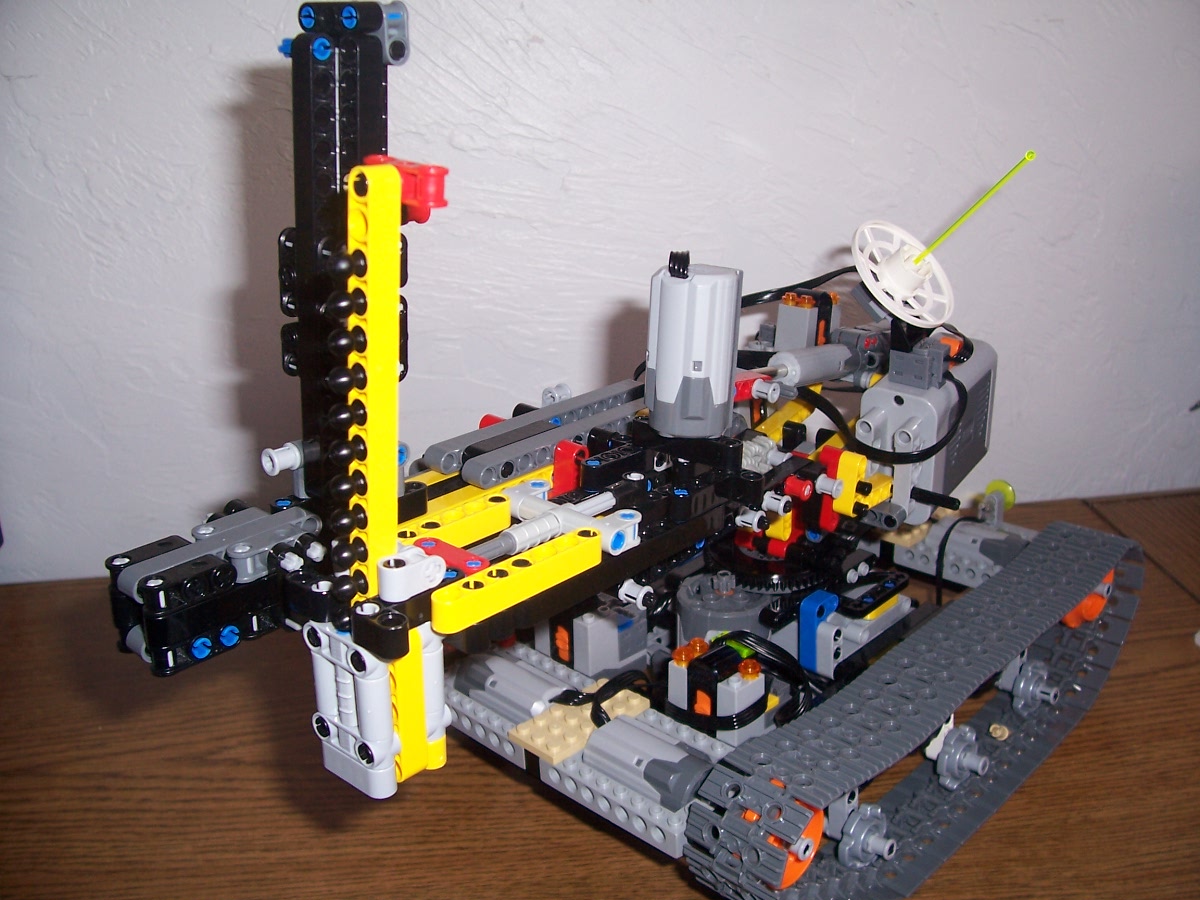 Lego Technic Machine Gun Instructions