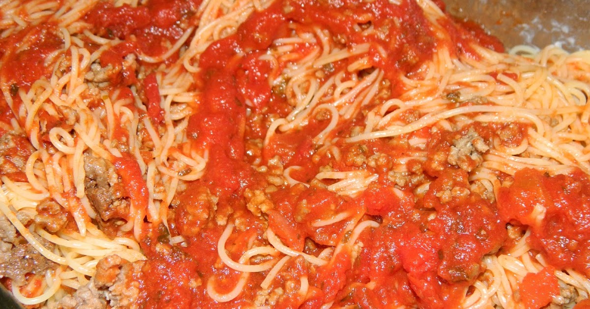 PolkaDotty Place Baked Spaghetti