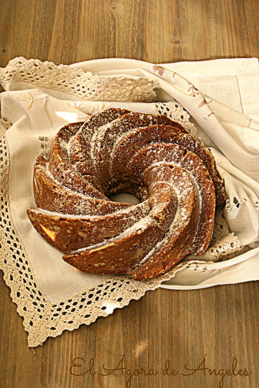 Bundt Cake De Calabaza Especiada Y Almendra
