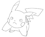 #2 Pikachu Coloring Page