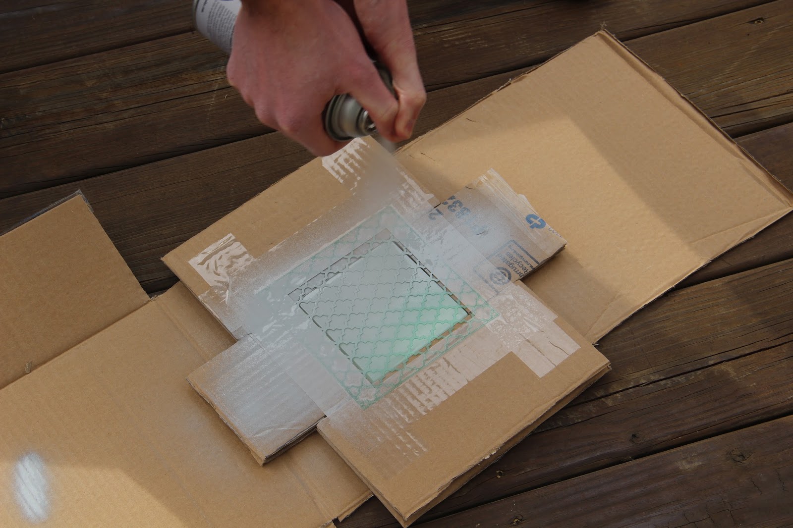 DIY Stenciled Coasters Darling Do