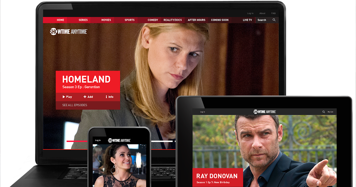 Showtime Anytime On PC, iOS and Android Devices Allows Access To Shows