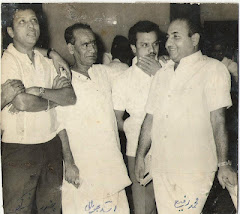 Rafi sahab with ChanderaShekar and others