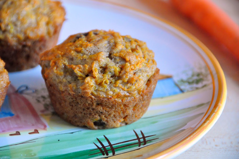 Spiced Carrot Muffins