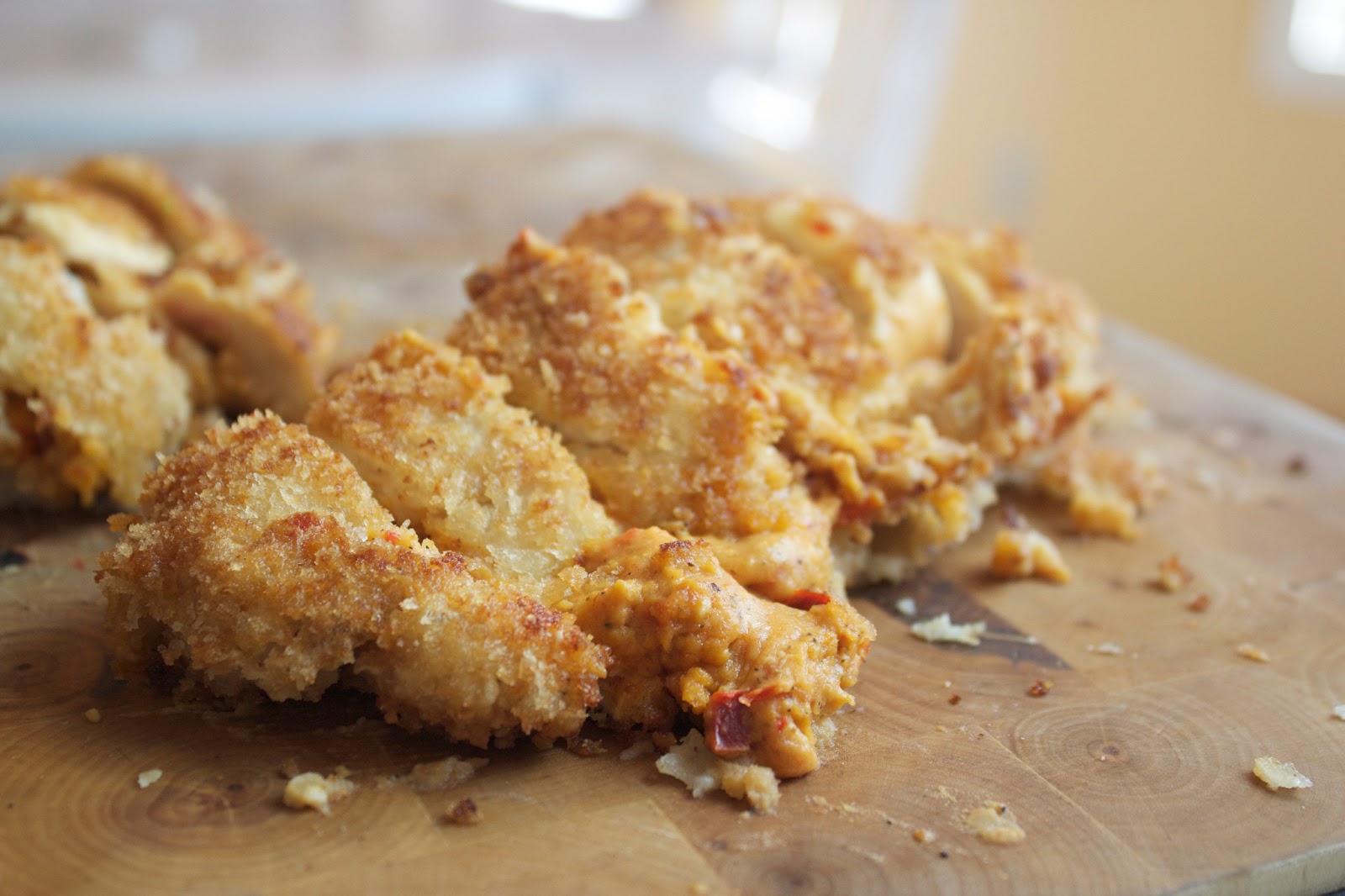 Thyme In Our Kitchen Hummus Stuffed Chicken Breast