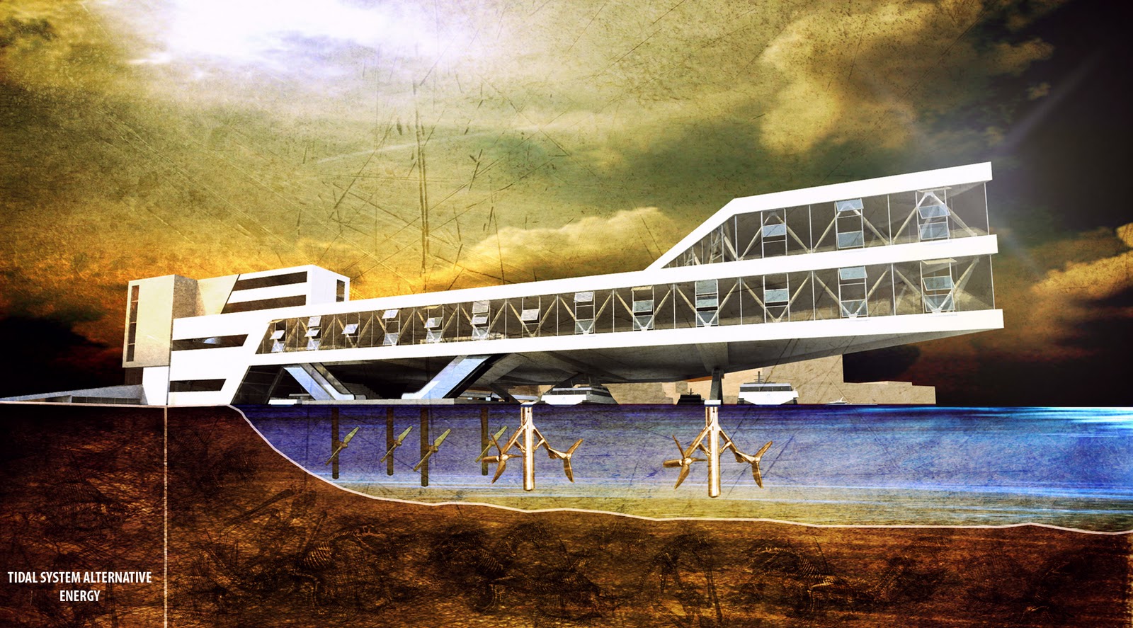 Contemporary architecture image