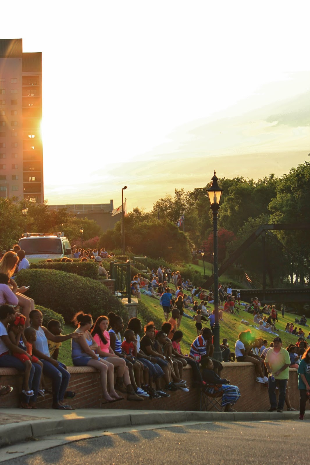 Where's Trevor Fourth of July Sunset Augusta,