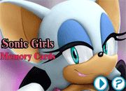 Sonic Girls Memory Cards