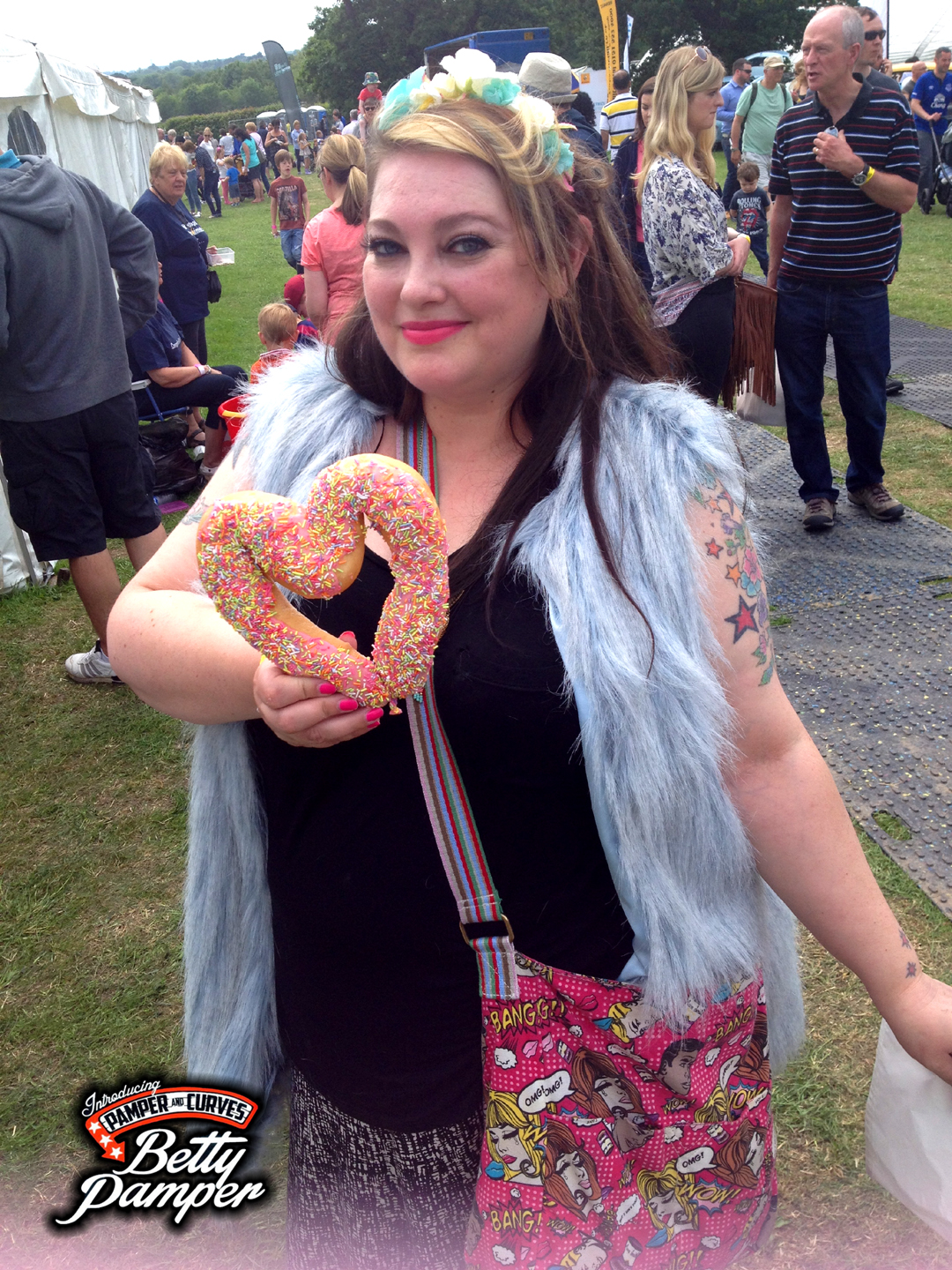 Plus Size Festival Fashion At Farm Feast Pamper and Curves