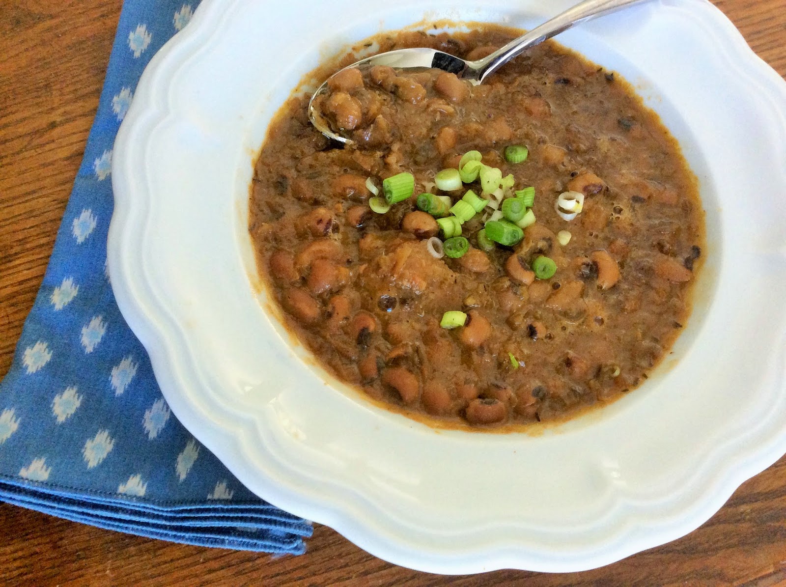 The Happy Little Hive Black Eyed Peas with Ham Hocks Slow Cooked