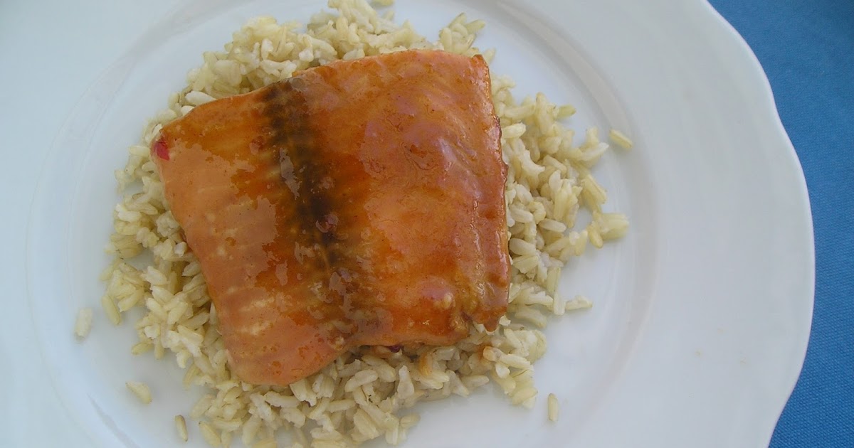 Secret Recipe Club Plum Ginger Thai Salmon Edesia's Notebook