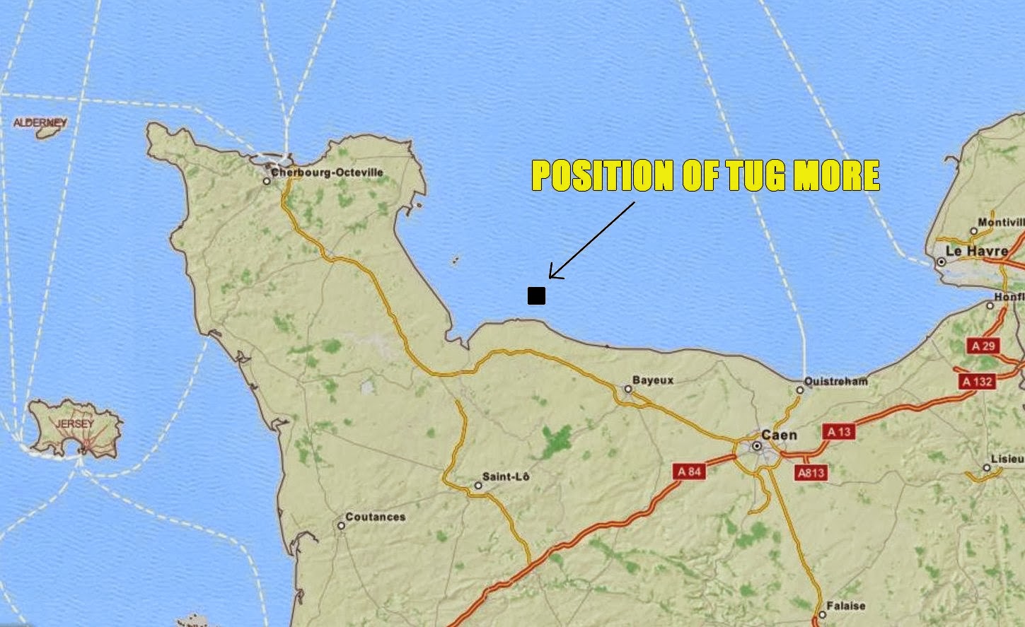 Map Of The Allied Capture Of Cherbourg vrogue.co