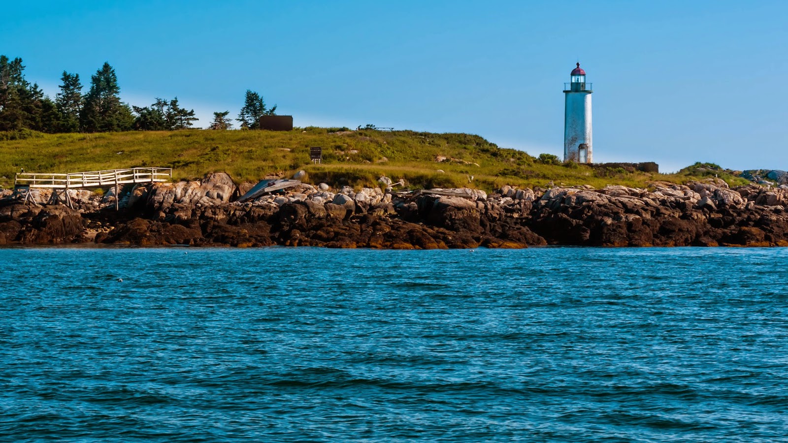 Maine Lighthouses and Beyond Franklin Island Lighthouse