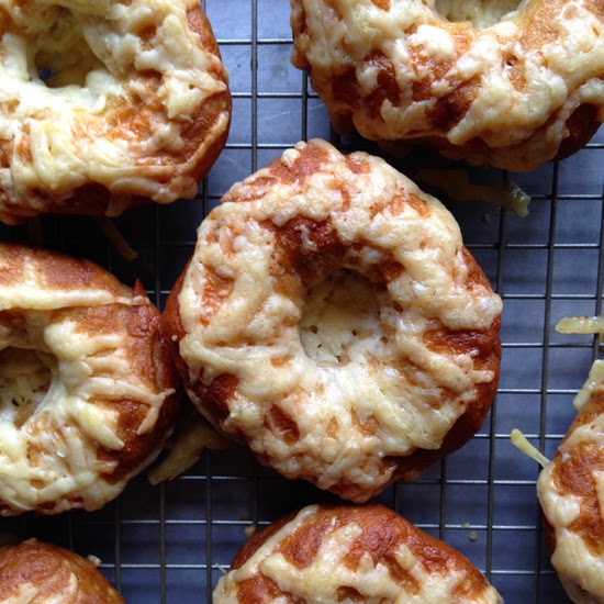 Food Pusher Gluten Free Asiago Cheese Bagels