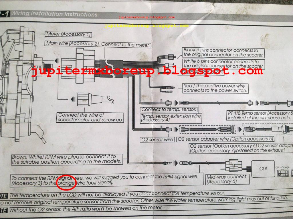 Tutorial Pasang Kabel Rpm Speedometer Koso Uma Agar Akurat