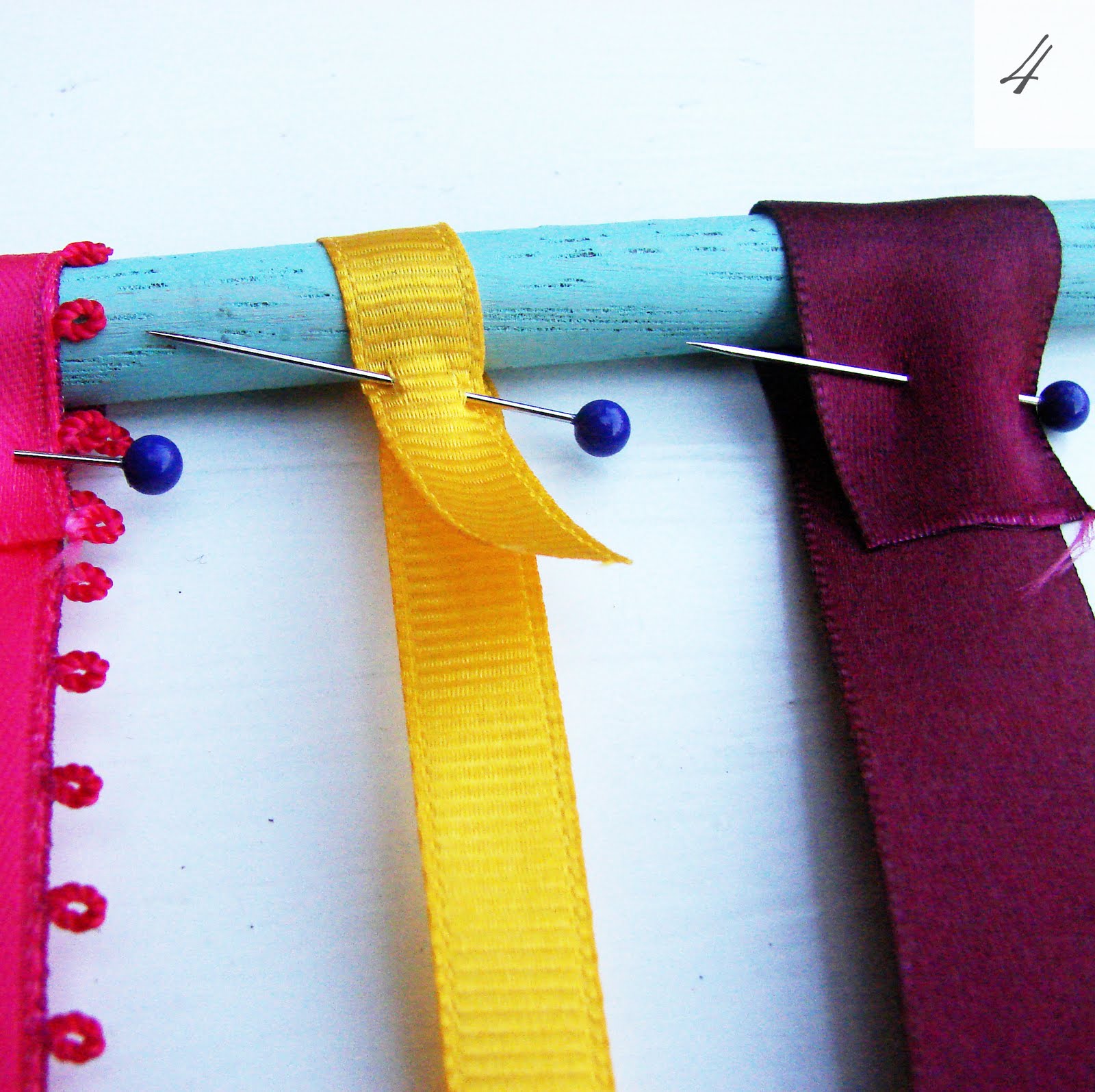 Posies & Plume Handmade Home DIY Ribbon Wall Hanging...