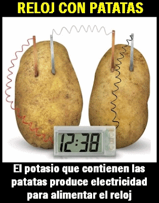 fotomeme noticia reloj patatas