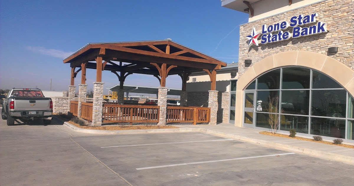 Pergolas, Arbors and Decks in Lubbock, TX Lone Star State Bank