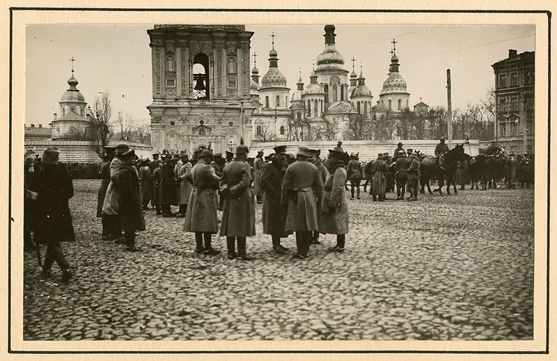 This is What Saint Sophia Cathedral in Kiev Looked Like  in 1918 