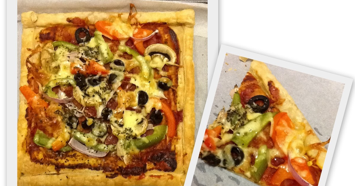 Cook Dil Se PUFF PASTRY PIZZA