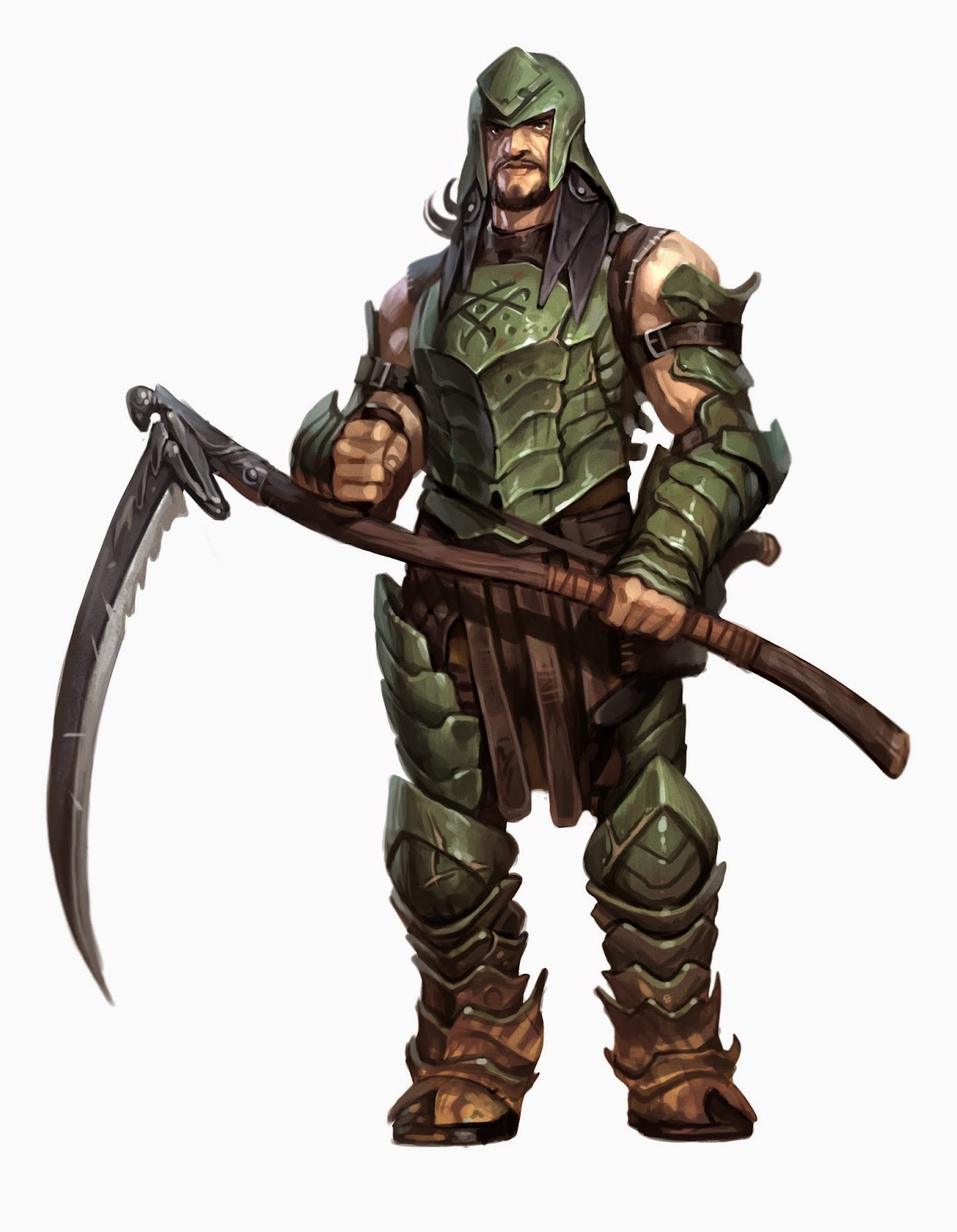 the art of Eric Belisle Characters for Pathfinder