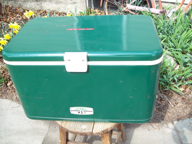 High Prairie Farmgirl Vintage Thermos Chest Cooler