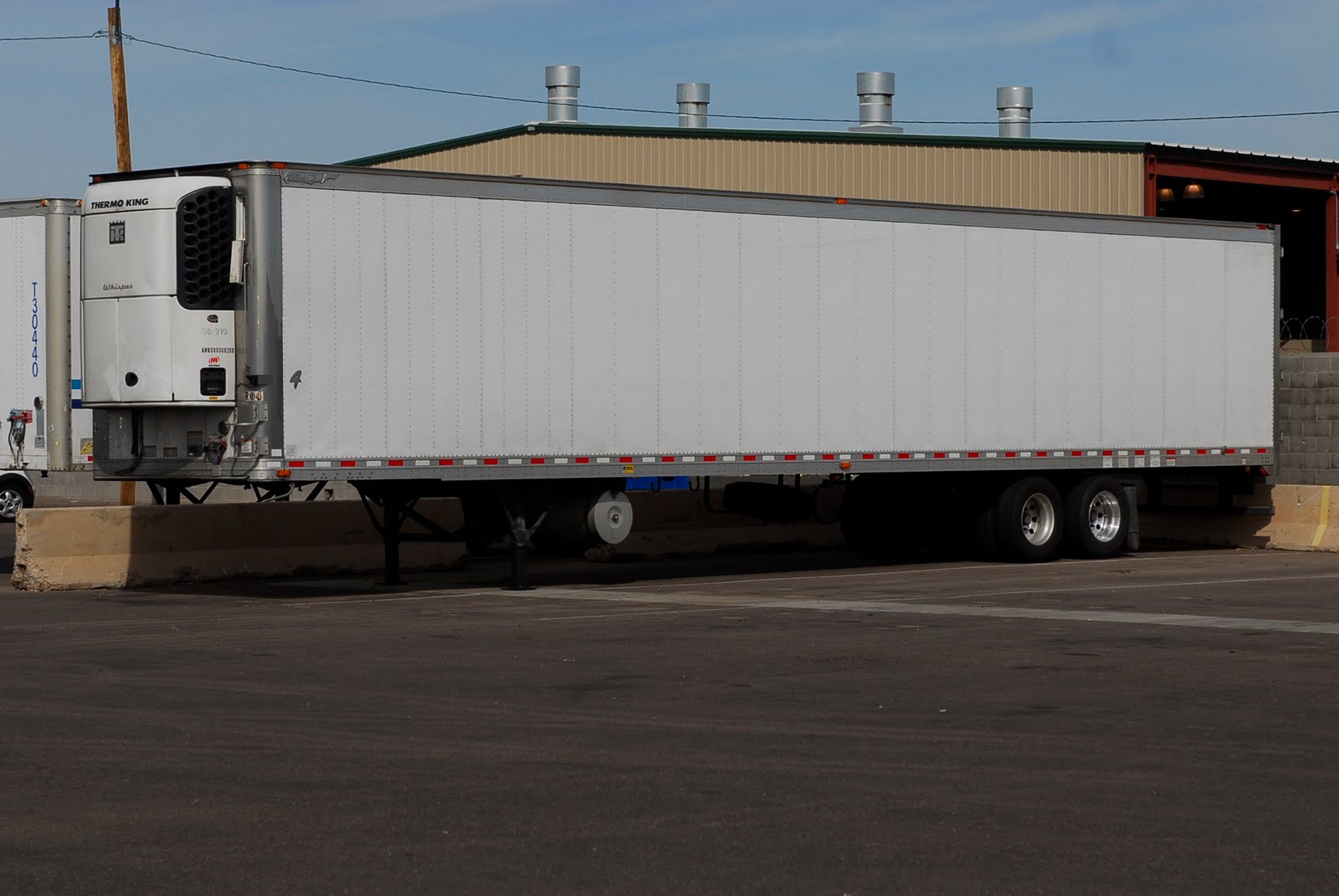 Diamond Seven Express, LLC 2008 Great Dane 53' Reefer Trailer with 2008 SB210 Thermo King Whisper