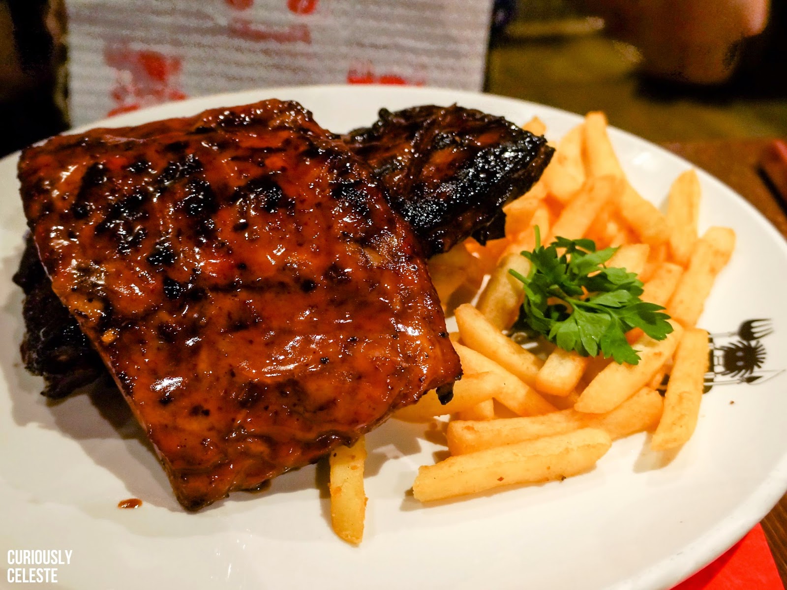 CURIOUSLY CELESTE Review Ribs and Rumps (Gold Coast)