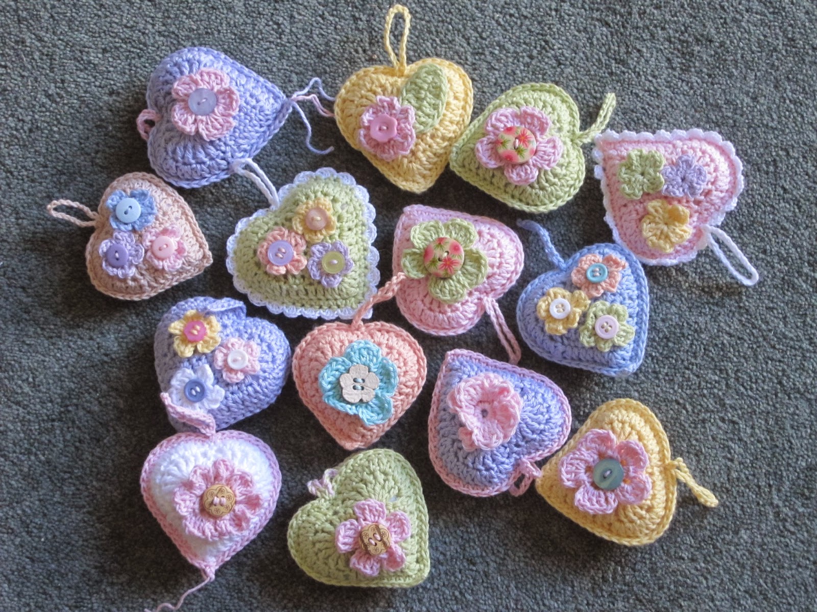 José Crochet Free crochet pattern heart ♥