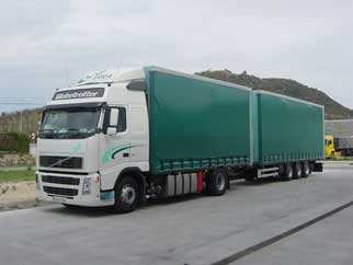 Transportes grandes cantidades