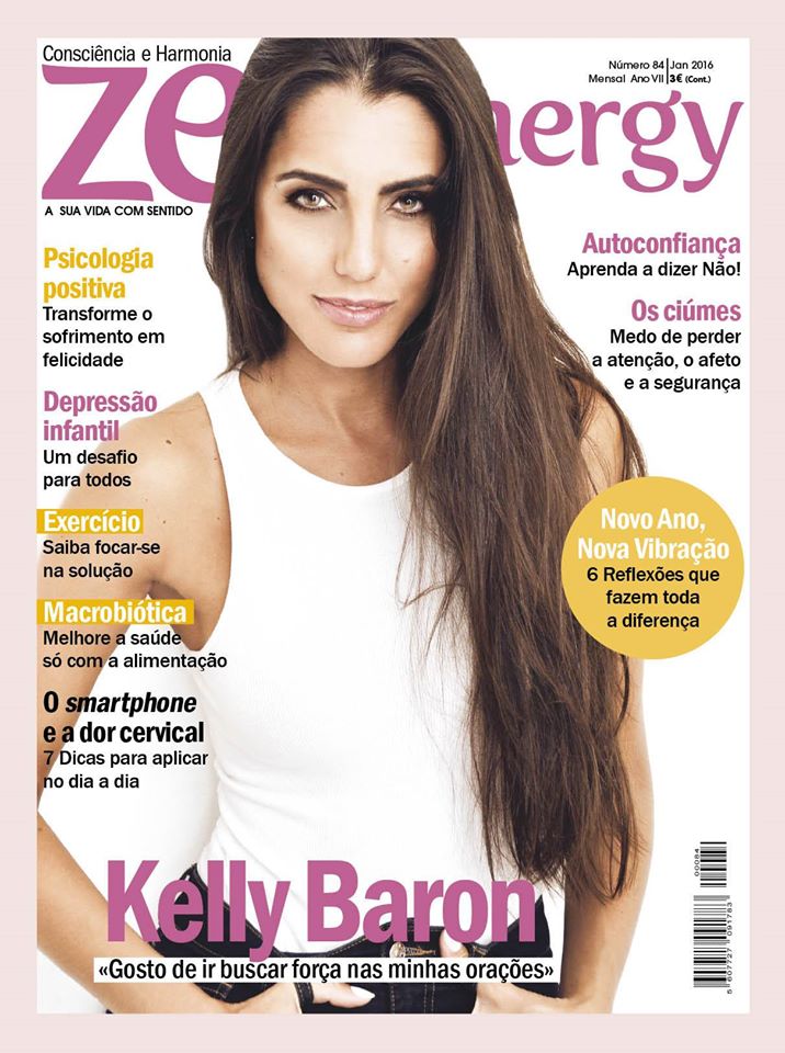 Margarida Fernandes na Revista Zen Energy Janeiro 2016