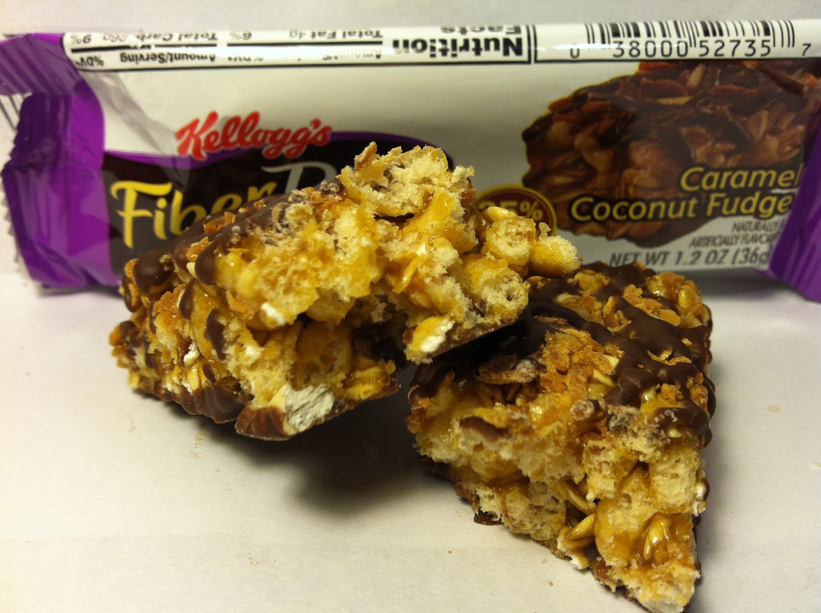 Crazy Food Dude Review Kellogg's FiberPlus Antioxidants Caramel