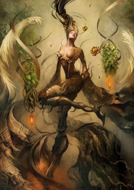 Saryth Chareonpanichkul deviantart arte conceitual fantasia