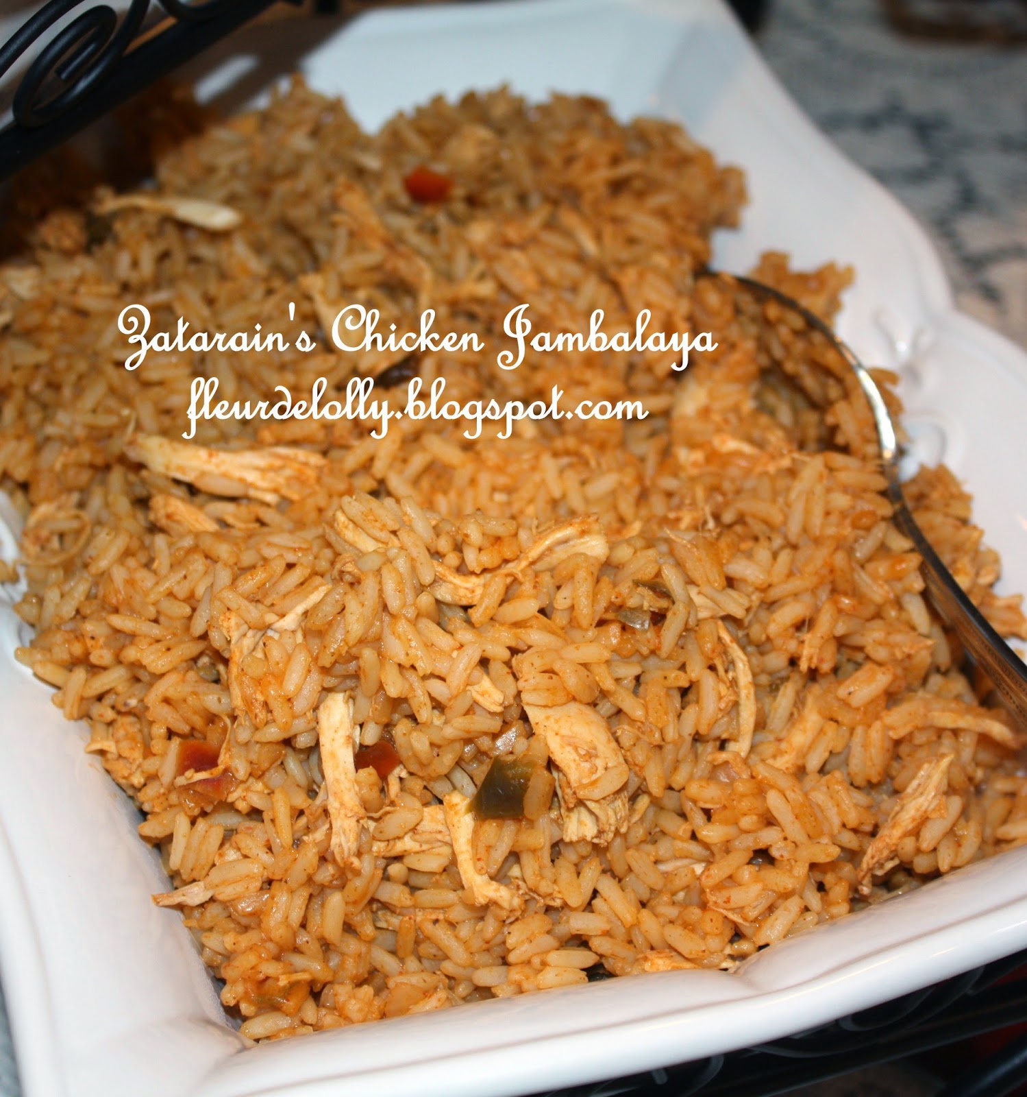 Fleur de Lolly Zatarain's Dirty Rice and Chicken Jambalaya