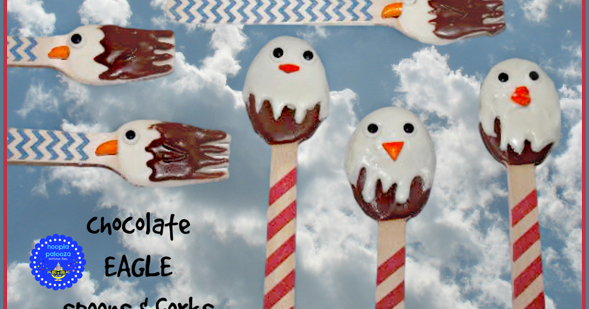 hoopla palooza chocolate eagle spoons and forks