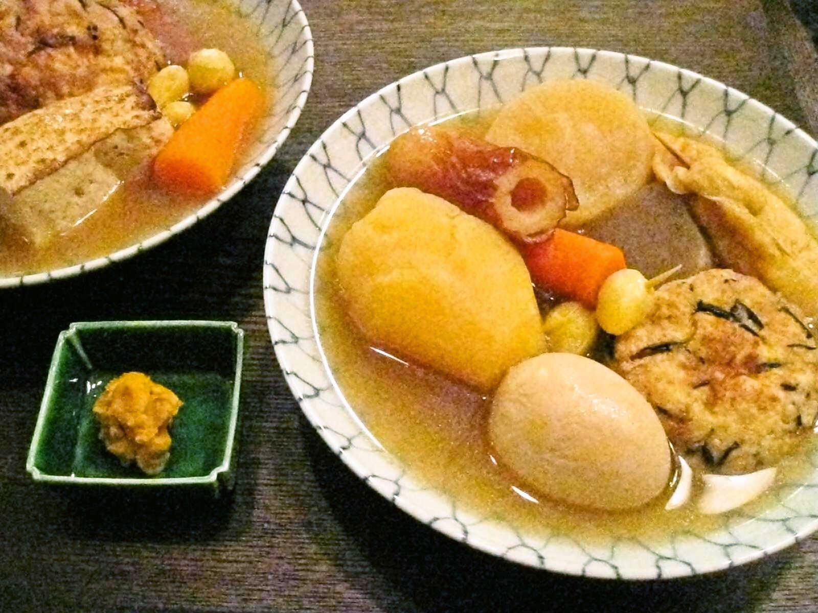 Recipes for Tom Oden / fishcake, tofu and daikon radish stew