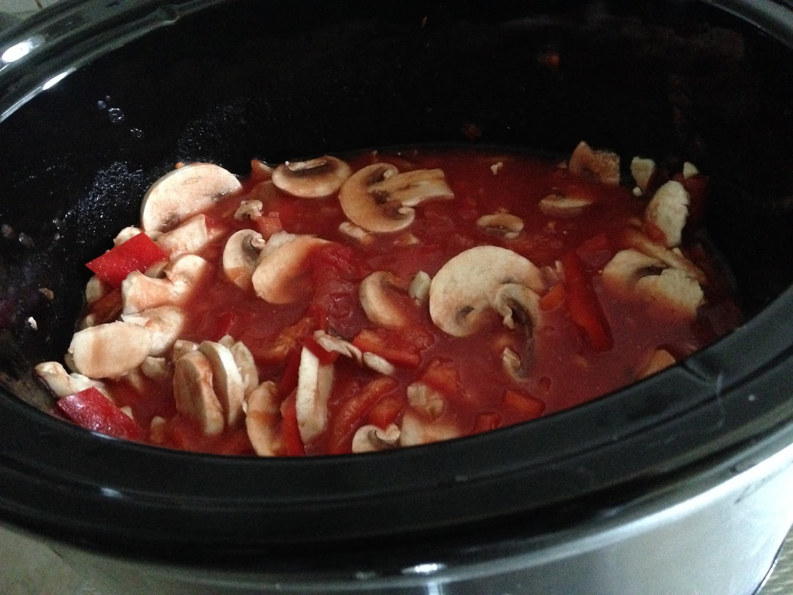 She Likes Bento Slow Cooker Vegan Spaghetti Sauce