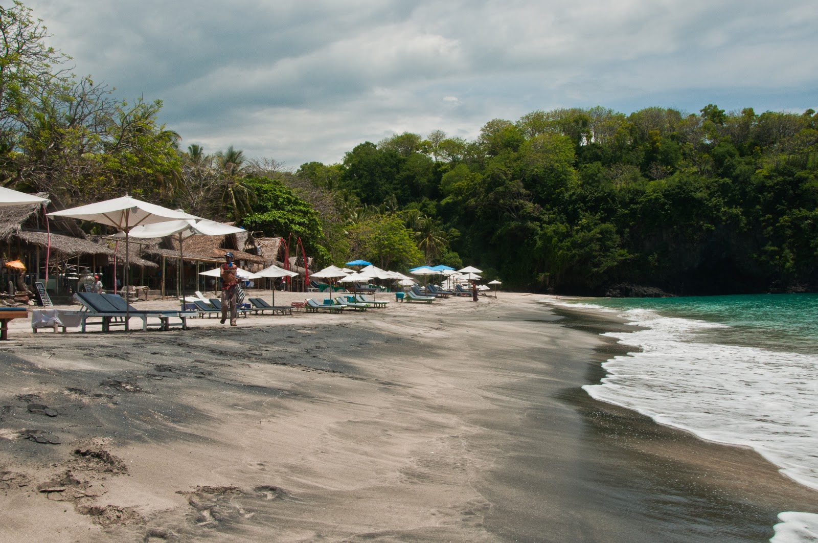 White Sand Beach Karangasem Bali Indonesia