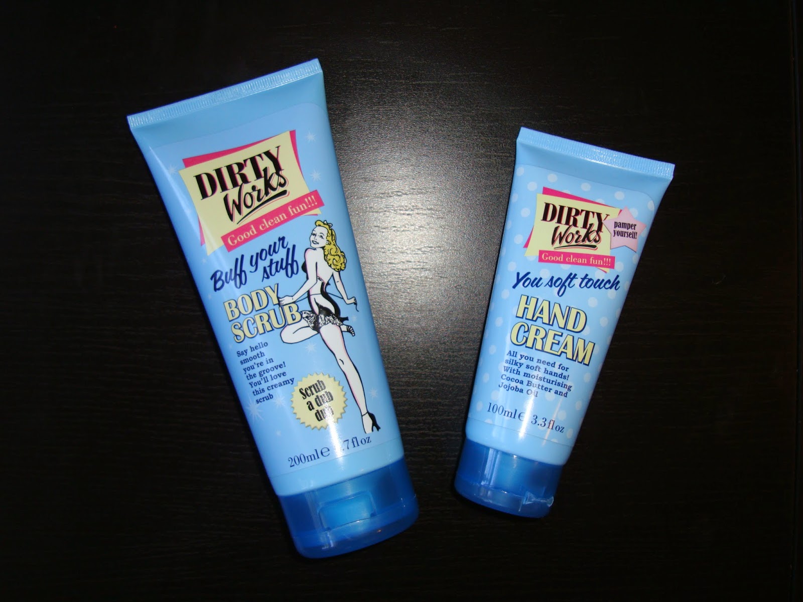 little white truths Dirty Works You Soft Touch Hand Cream and Buff