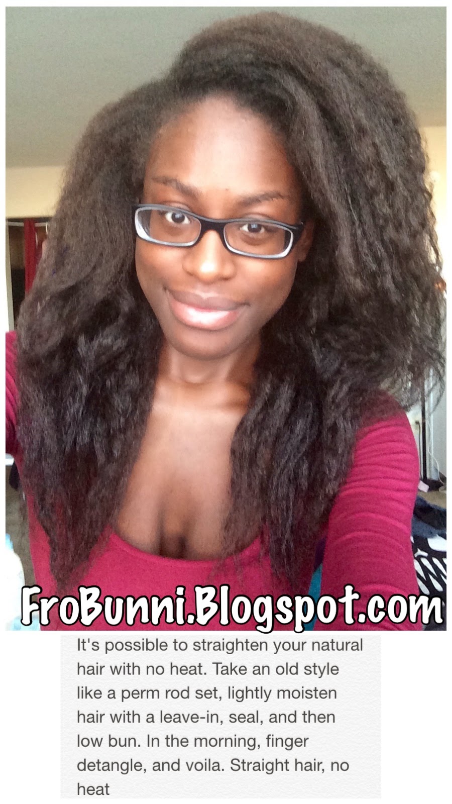 Frobunni Why I Don T Flat Iron My Hair And How To Straighten