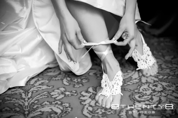 wedding Barefoot sandals