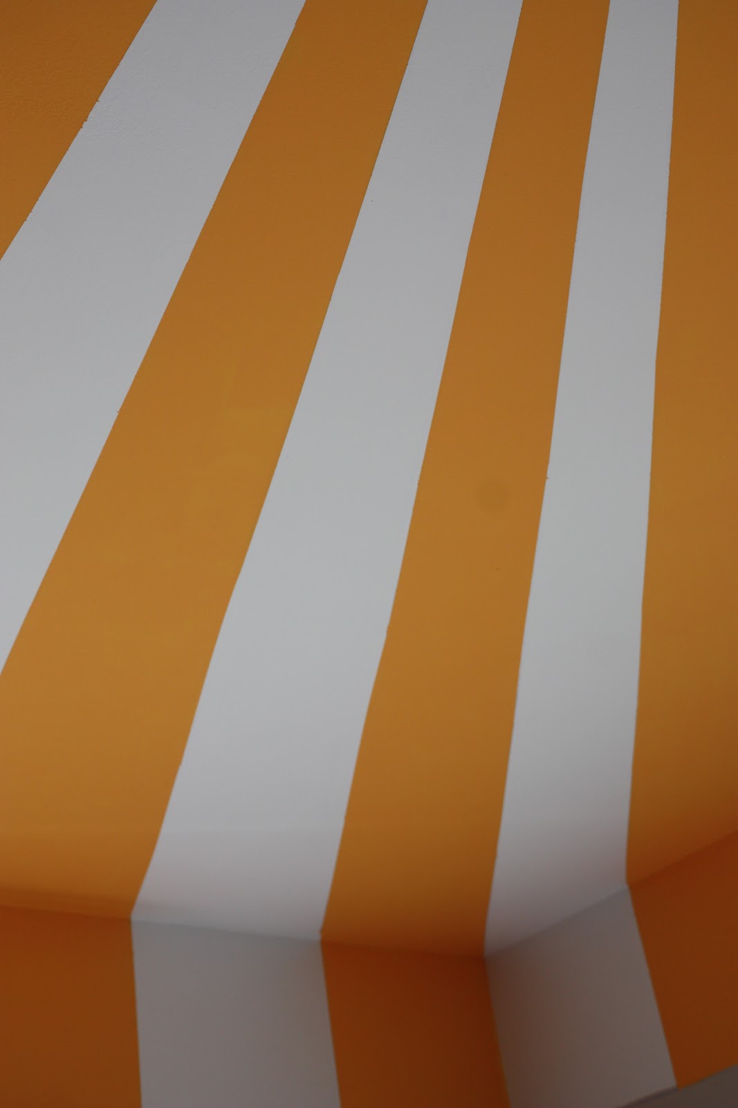 Viva Cindy The Nursery Part I A Striped Ceiling